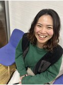 波巻きパーマ