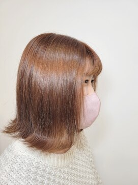 松本平太郎美容室 吉祥寺パートファイブ(PART5) 外ハネロブ×イノアカラー