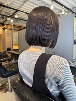 アレッタ 横浜元町(ALETTA)の写真/mm単位で行うカット技術に妥協無し！本物志向の技術で360°どこから見ても美しいショート/ボブを叶えます♪