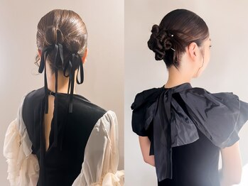 イチザサロン(ICHI THESALON)の写真/【早朝7時台◎】好評により期間限定でご予約枠拡大！メイクアップとヘアセット同時で手ぶらメニューも♪