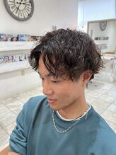 ヘアースペースブルーム リアン 岡町店(HAIR SPACE BLOOM Lien) 【岡町／メンズカット／スパイラルパーマ】
