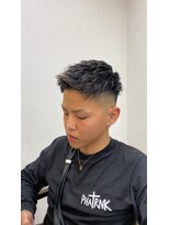 メロウメンズライン 神戸三宮(mellow men's line) スキンフェード / アップバング