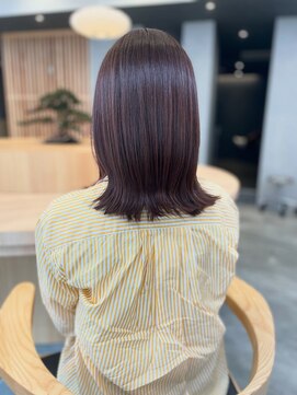 リファインド(REFINED) ツヤツヤピンクベージュ×ロブ　　村田