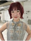 ボブレイヤー×赤髪