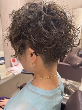 クララ ヒロシマセカンドフロア(CLALA Hiroshima 2nd floor) ショートパーマ