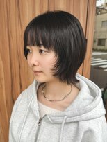 エルナ(ELNA)&nbsp;マッシュウルフ×小顔ショート