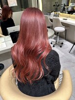 ロンドルピナス 小倉(Lond Lupinus) ミディアムヘア暗めカラー/デザインカラー/フェイスフレーミング