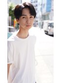 フェザーショート/メンズカット/ツーブロック/ビジネスマン
