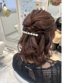 ヘアアレンジ/ハーフアップ【CERTO四ツ谷】