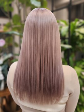 アヴァロンテ アットウィルヘアー(A VOLONTE at will hair) 圧倒的透明感！艶めくラベンダーピンクベージュ[成田/冨里]