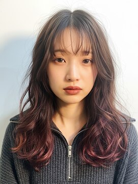 ブレイブ モラージュ柏(BRAVE mallage kashiwa) 肌映え抜群♪艶めくベリーショコラ×韓国風レイヤー