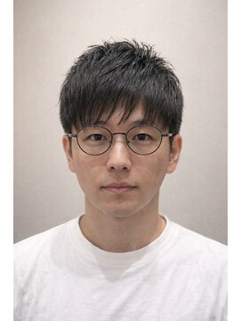 オールバーバー(OR BARBER) メンズ　理容室　30代　ショート　前髪あり