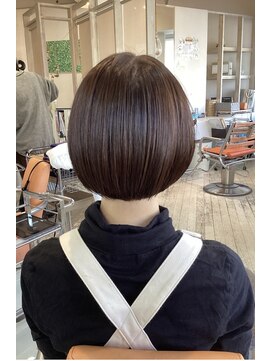 アシャ ヘアー ソリューション 神戸店(asha hair solution) イメチェン/ピンクベージュ/アンブレラカラー/前髪/摂津本山