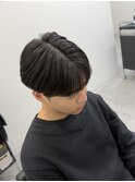 曲がる縮毛矯正シースルーマッシュ