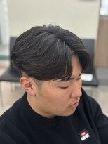 スウェル 稲毛店(Swell)&nbsp;MEN’S HAIR/サーフカール/刈り上げセンターパート/稲毛