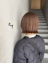 レイキョウト(Ray Kyoto)&nbsp;『RayKyoto』代大人ぱっつんボブ20代30オリーブグレージュ