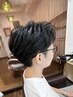 【男性必見】メンズ垢抜けウェーブパーマ/ケアトリートメント付き
