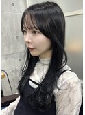 【赤み０ブリーチなしダークグレージュ】