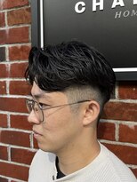 シェノン オム 梅田(CHAINON HOMME)&nbsp;ニュアンスパーマ/シャドウパーマ/フェザーパーマ/men's/メンズ