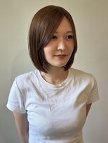 スラップ(SLAP)&nbsp;前下がりボブ、ベージュカラー