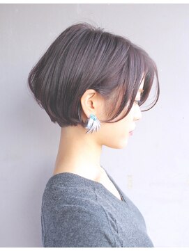 レンク(LENC) Coast.ショートボブ×暗めカラー×ブラウン×ノームコア★