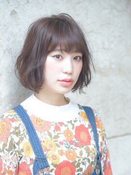 スタジオテオ(studio Teo) 柔らかランダムカールのカジュアルボブ