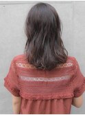 ゆるふわウェーブ アッシュカラー
