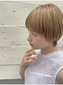 【PARK】ショートマッシュ×ハイトーン