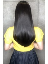 アフィーロ(ACHFILO)&nbsp;髪質改善　20代30代大人女子　艶感ストレートミルクティベージュ