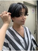*大人かわいいショートヘア トランクスショート 辻幸奈