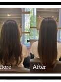 髪質改善カラー