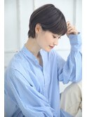 【京都ショートヘア】上品自然なフォルムの大人ヘア/綺麗/艶髪