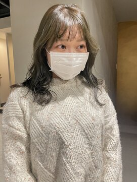 ヘアー アイス ルーチェ(HAIR ICI LUCE) オリーブベージュ