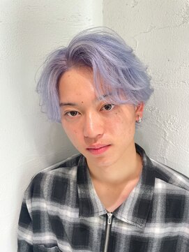 アジールヘア 池袋東口店(agir hair) ホワイトパープル☆ 池袋池袋東口サンシャイン通り