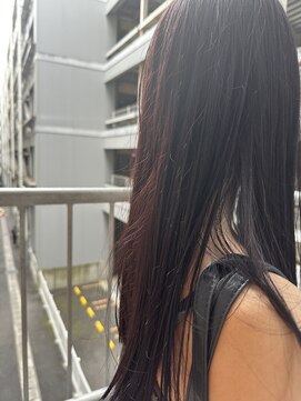 コムズ 藤沢(COM'S) ロングダークカラー　カラーリング　艶髪　透明感　透明感カラー