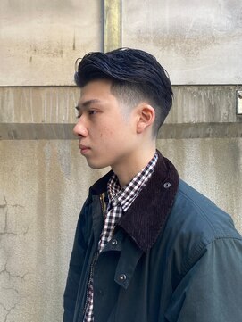 ウェルネス(Wellness) オールバックスキンフェード