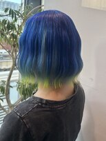 波巻き　切りっぱなしボブ