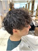 メンズ/メンズパーマ/スパイラル/波巻き/ツイスパ/東京/都立大学