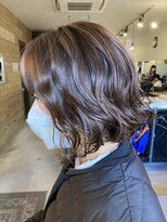 アミュレット バイ サファリ 西荻窪(AMULETTE BY SAFARI)&nbsp;《お客様スタイル22》自然派和漢カラー×パーマボブ
