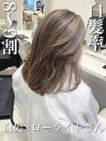 アッシュ 武蔵小金井店(Ash)&nbsp;＼白髪率8～9割×白髪×ローライトさん／