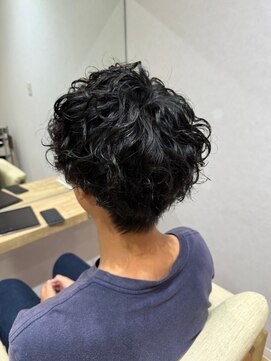 シー(THEE) 波巻きスパイラルパーマ/メンズパーマ/マッシュパーマ