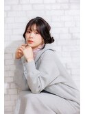 ツインお団子アレンジ