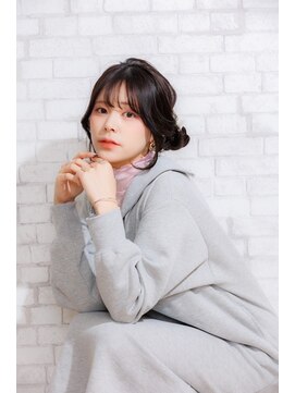 アトリエ モーリス ヘアー 飯能店(Atelier Morris Hair) ツインお団子アレンジ