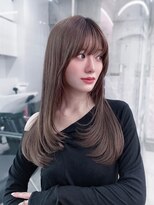 フィヴェント(Fivent)&nbsp;人気の髪質改善ストレート丸みのある滑らかヘア★レイヤーカット