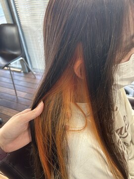 リスタ アンド リアン バイ リスタ(rista & RIAN by rista) オレンジインナーカラー