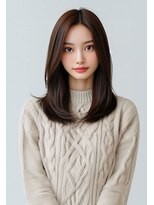 リンクミリ(Link mili)&nbsp;レイヤーカット/小顔に見せるヘア/ネビージュ/縮毛矯正/韓国ヘア