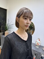 ネルケ 立川(nelke)&nbsp;切りっぱなしボブ/小顔ボブ/ミニボブ/ラインボブ/コンパクトボブ