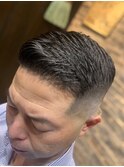 スパイキーショート/スペインカール<理容室>[メンズ/床屋/神田]