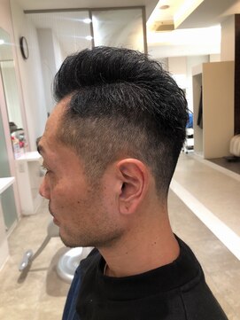 美容室アルベ(albe+m) 7：3サイドバック