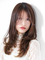 ビューティービースト 大町店(beauty:beast)&nbsp;メルティーカラー韓国ヘア　フェミニンロング　小顔ヘア